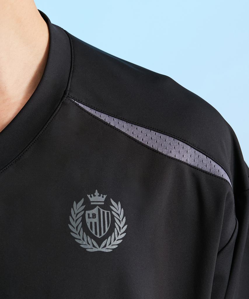 Leijibi Hydro Mesh Performance Oversized M Rash Guard Short Sleeve Jersey Black 2