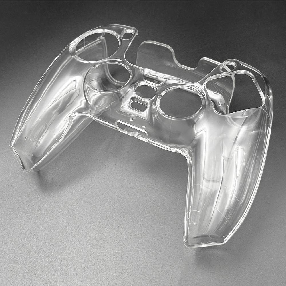 For PS5 DualSense Controller Clear PC Cover Ultra Slim Transparent Protector Case for PS5 Gamepad Game Accessories
