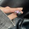 Lindon Classic Copper Alloy Zircon Ring Ladies Jewelry Wedding Promise Party Gift