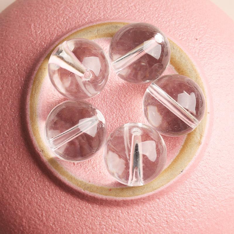 Handmade Natural White Crystal Beads for DIY Bracelets, Necklaces, and Ornaments