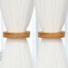 Rotating Curtain Buckle Wood Curtain Tieback Light Luxury Curtain Tie  Hanging Clothes