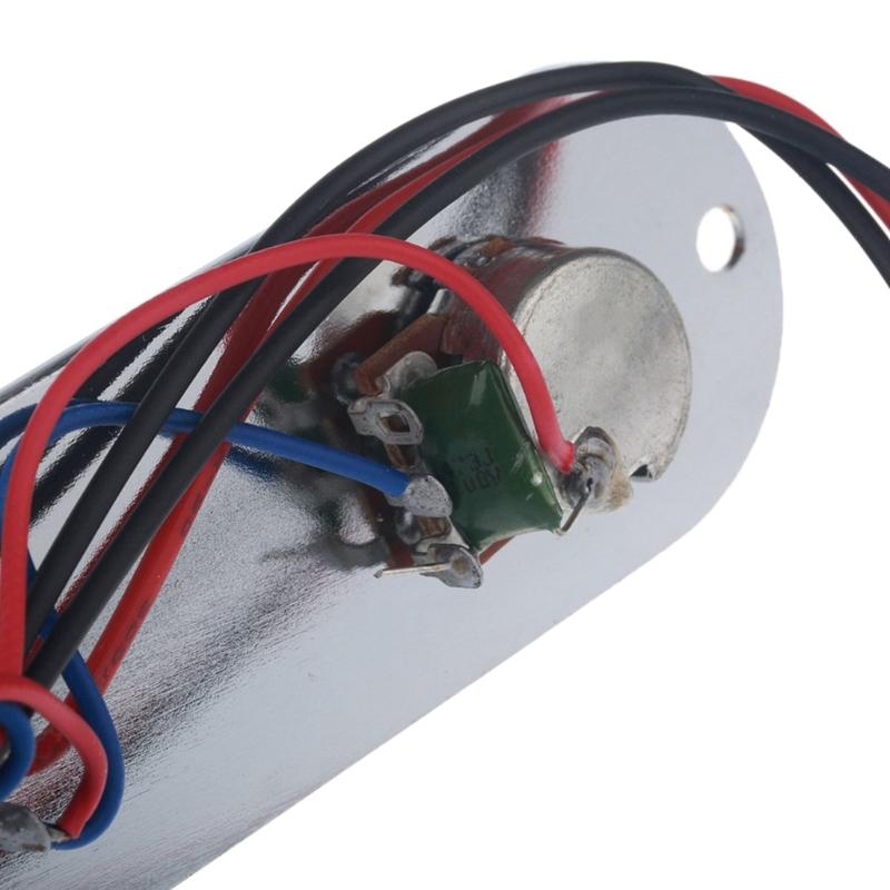 Vintage Carved Wired Loaded Guitar Control Plate Harness Switch Knobs for JB  Bass Replacement Parts, Silver Color