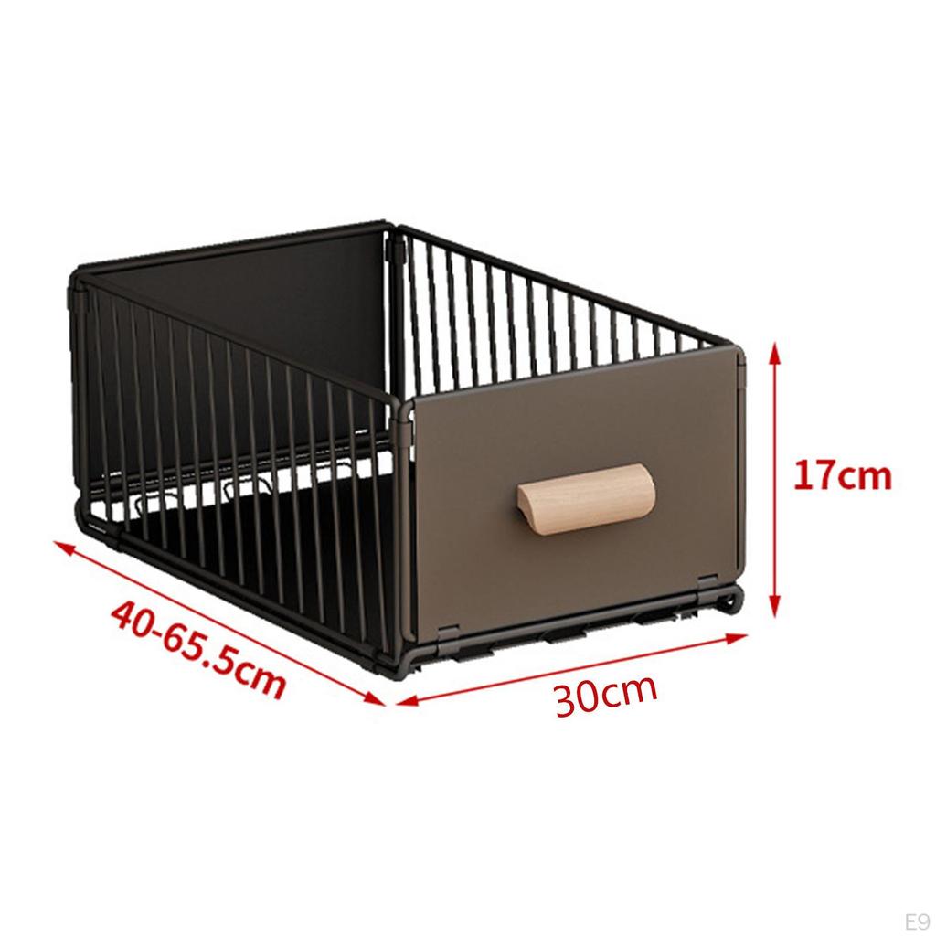Schrankorganizer mit Ausziehschublade für Küche und Bad