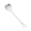 Heart Shaped Love Couple Spoon Creative Stainless Steel Coffee Tea Dessert Stiring Spoon Rainbow Gradient Spoon for Wedding Gift