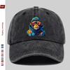 pc Colorful Vintage Monkey Pattern Print Baseball Cap Unisex Casual Vacation Sun Hat Multiple Colors Available Papa Hat Com