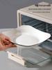 2025 New Style: Set of 6 Microwave-Safe Ceramic Square Plates for Home, Creative Deep Rice Dish Plates