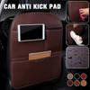 PU Leather Car Seat Cover Anti Kick Pad Children's Anti Dirt Protective Pad  Car Rear Multi-function Storage Bag Wear-resistant