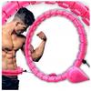 Hula Hoop With Weight Smart Hoola Hoop With Knobs - Slimming Pink