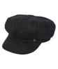 Yunibeosyeolkemiseuteuli Glencheck Logo Black Newsboy Cap