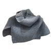 Warm Women Cape Pullover High Neck Scarf Elegant Knitted Shawl  Clothes Decoration Accessories