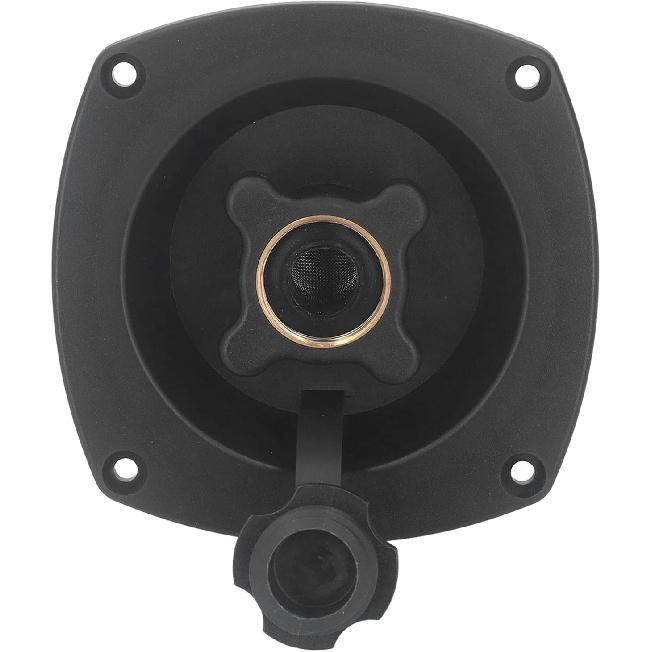 RV Wall Mount Water Inlet Pressure Regulated City Water Entry with Quick Connector ABS Pressure Regulated Entry for Trailer Boat (Black)