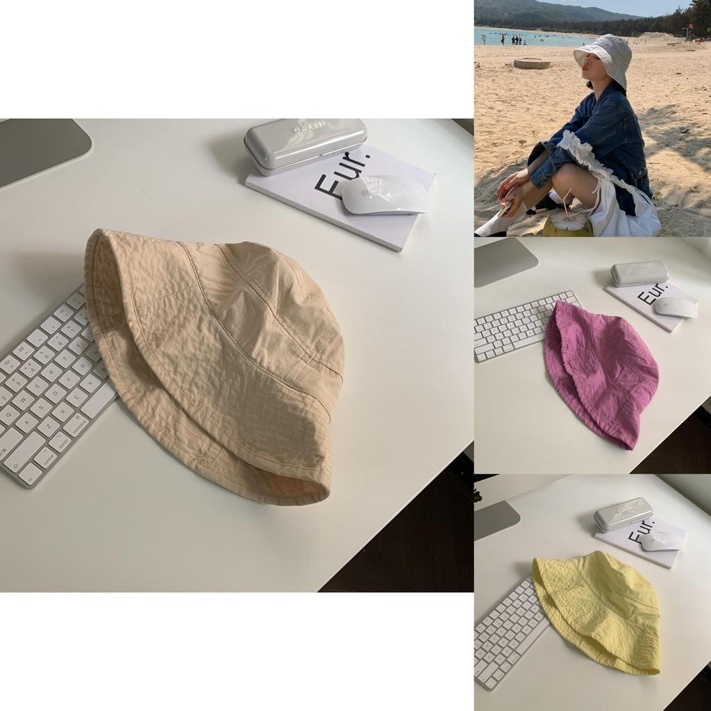 Fashionable Cotton Summer Bucket Hat For Women Stylish Breathable Sun Protection