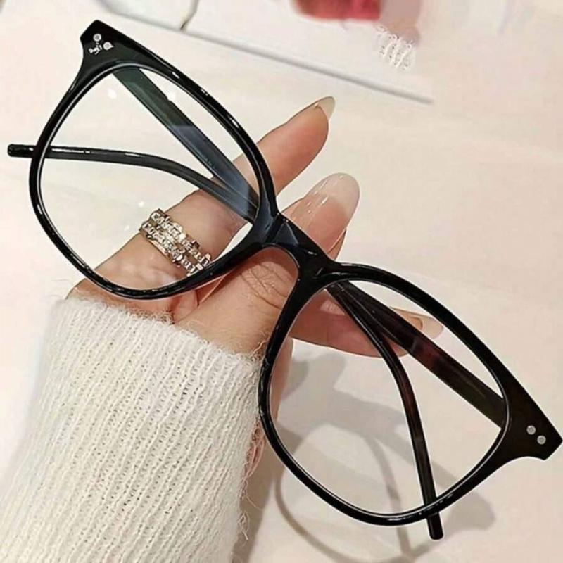 2PCS New Korean Edition square anti blue light filter glasses spectacles eyeglasses Anti Radiation Glasses For women/men