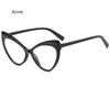 Anti Blue Light Cat Eye Glasses Frames Women Fashion Print Eyeglasses Frame Female  TR90 Computer Eyewear Diopter