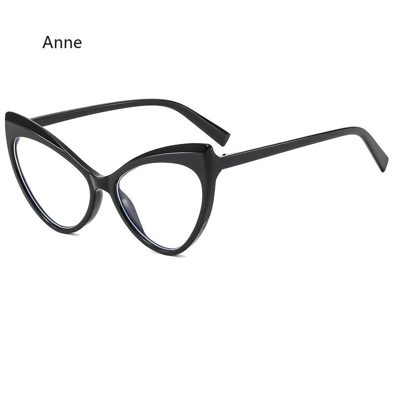 Anti Blue Light Cat Eye Glasses Frames Women Fashion Print Eyeglasses Frame Female  TR90 Computer Eyewear Diopter