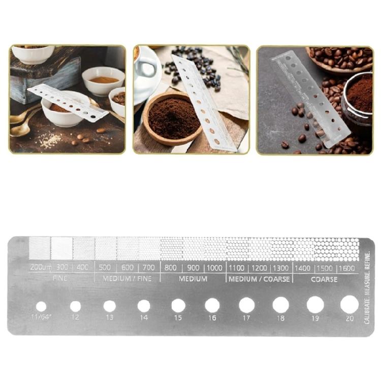 Coffee Grind Size Measure Tool Coffee Grind Ruler Coffee Grind Size Measurement