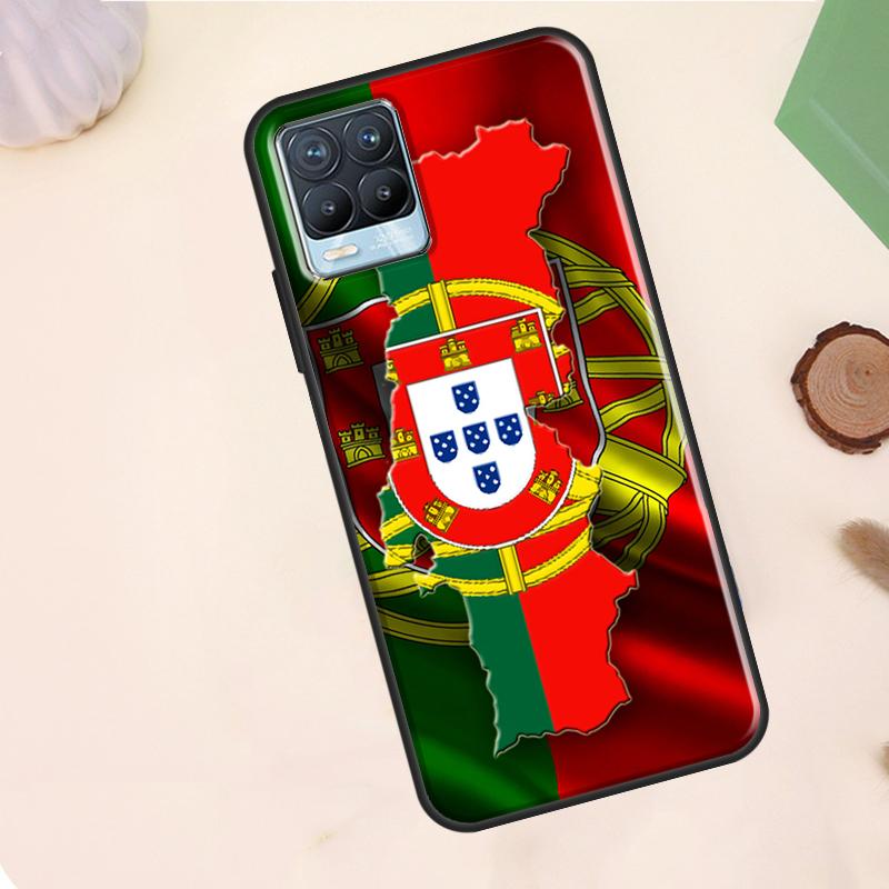 Portugal Flag Case For Realme 15 Pro GT7 GT6 C75 C65 C67 C61 C53 C55 C51 C35 C63 C71 11 12 13 14 Pro Plus