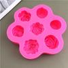 Flower Shape 3D Rose Cake Mold Heat-resistant Dessert Decorating Tools  Soap Making