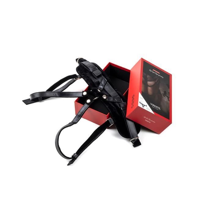 Strap-on Harness - Virgite - Universal - Adjustable - Compatible with All Dildos - 3 Rings Included