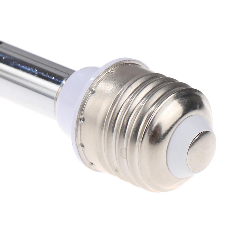 E27 auf E27 verlängerter Lampensockel, 180-Grad-Drehung, Röhrenlichthalter-Konverter