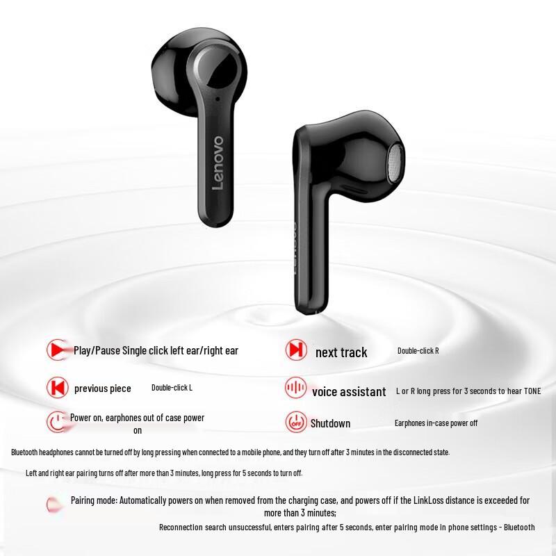 Lenovo thinkplus PD1 True Wireless Sports Bluetooth Earbuds