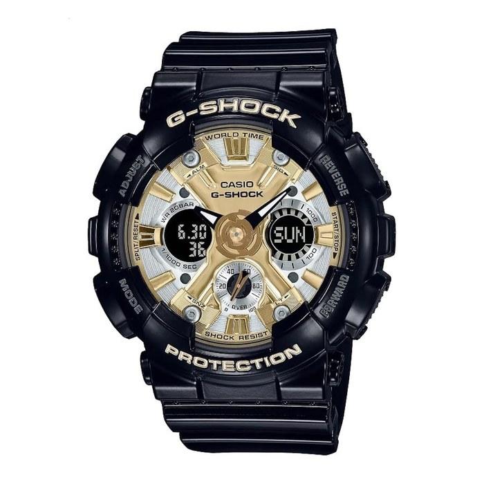 [Casio] G-Shock GMA-S120GB-1ADR Женские часы Черный/Золотой