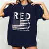 Women's Casual Short Sleeve T-Shirt Loose Fit Crew Neck Graphic Print Top Lightweight Comfortable Summer Shirt