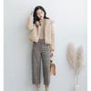 Autumn and Winter Imitation Fur Coat Women's Sheep Shearing Circle Wool Square Collar Short Women's Clothing New Trendy Thickened