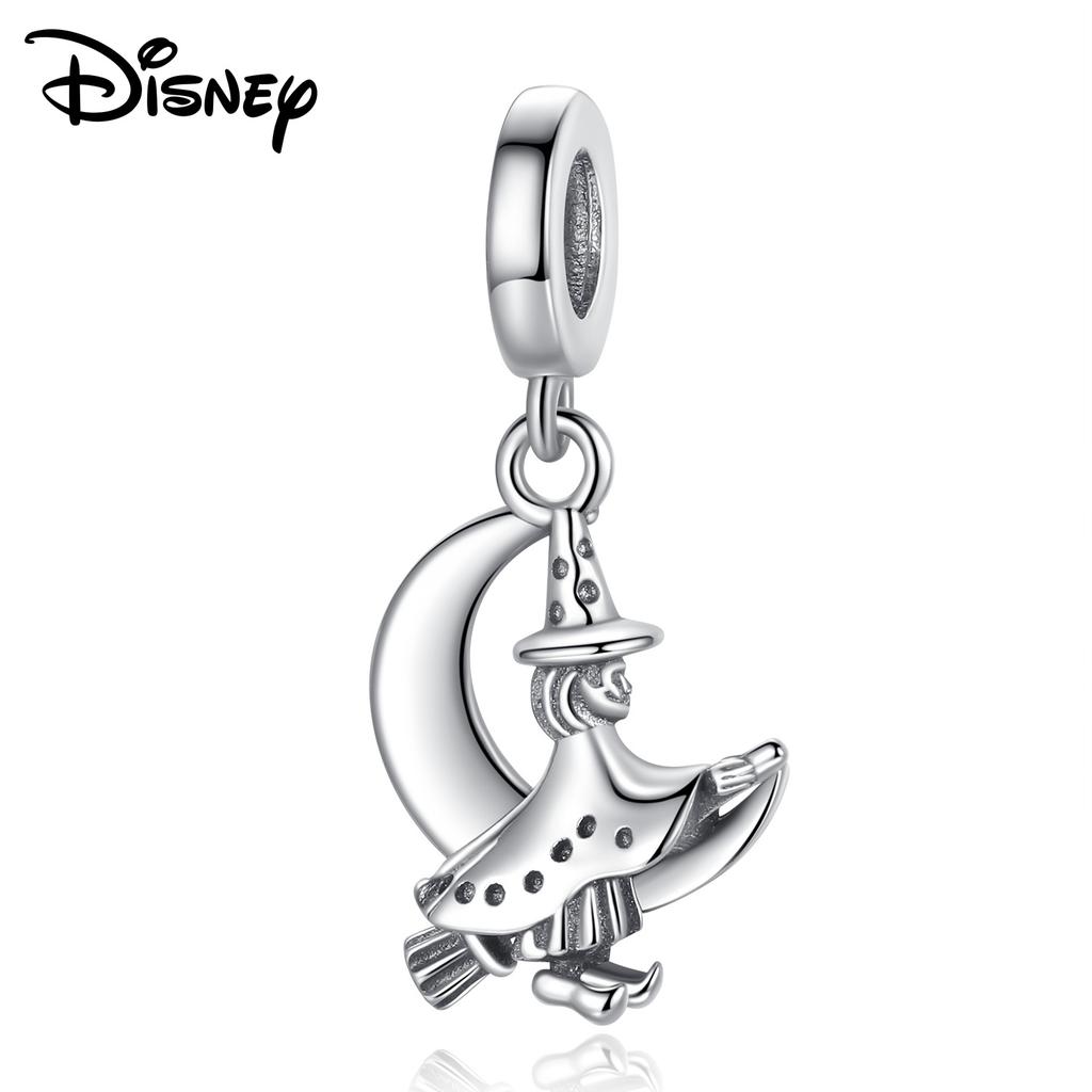 Disney 925 Silver Minnie Olaf And Halloween Monster Various Pendant Beads Suitable For Girls Diy Bracelet Necklace