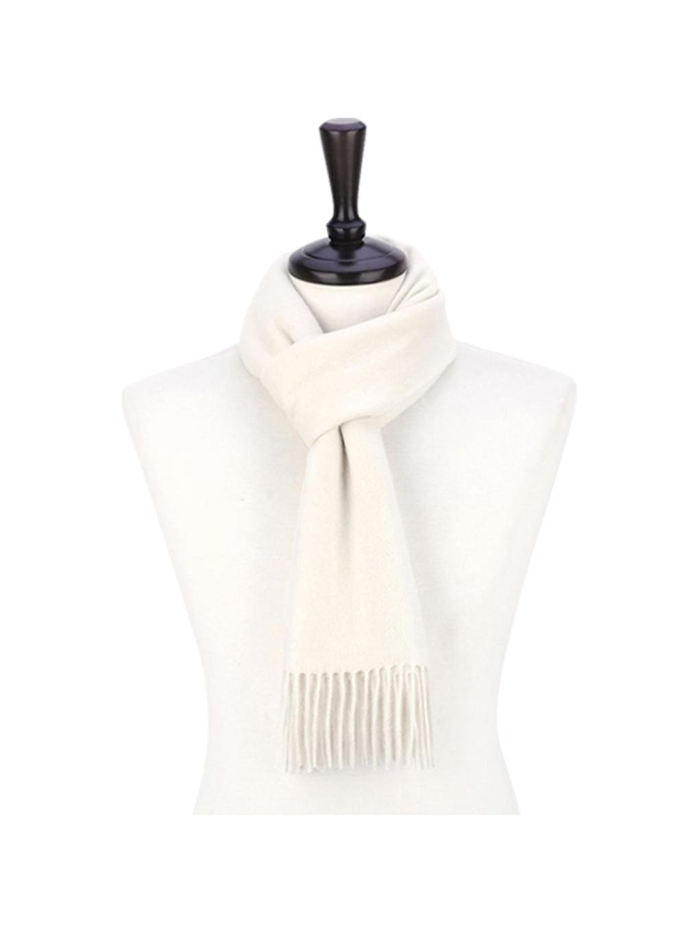 

Elkate Women s Winter Cashmere Plain Scarf LDRM019