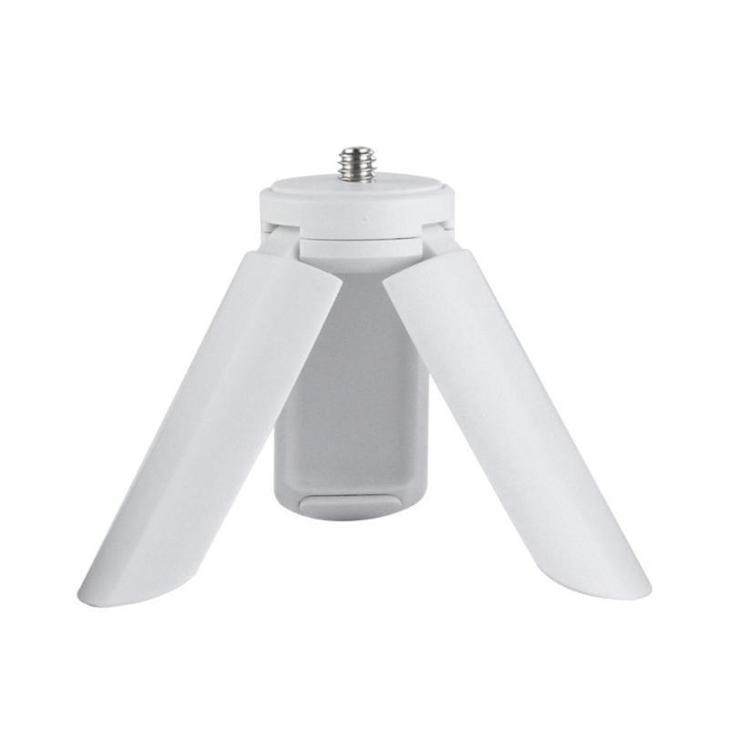 

Foldable Mini Tripod With Rubber Feet 1/4Inch Screw Lightweighted For Stable Photography Support