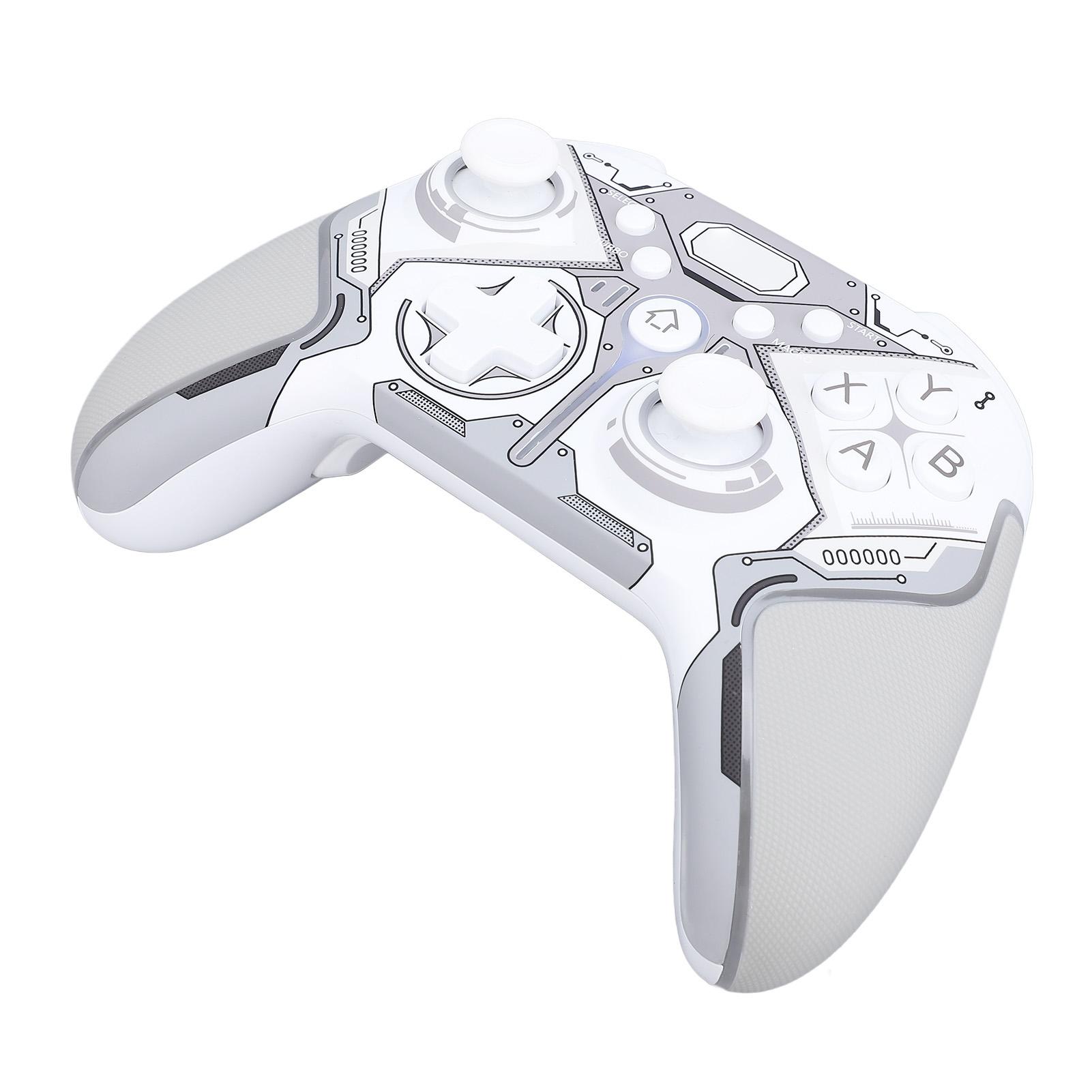 

Wireless Gaming Controller RGB Hall Effect Joysticks Triggers Remapping Button Programmable Button Dual Motor Vibration Game Controller