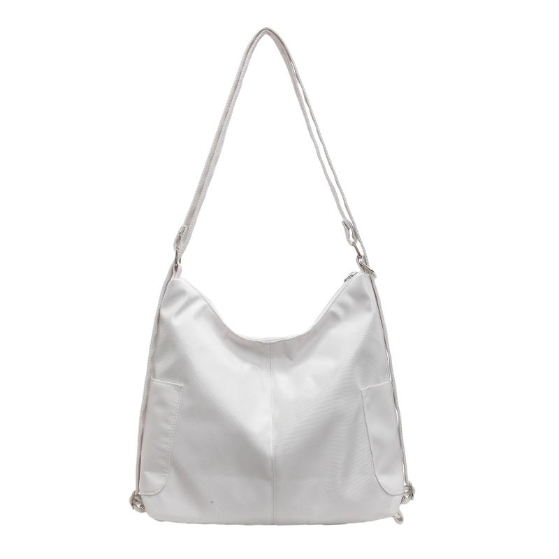 Einfarbige Tragetasche Damen-Schultertasche Große Kapazität Reise-Rucksack Umhängetasche