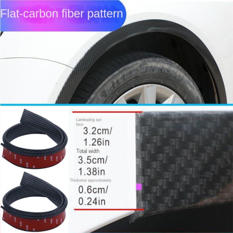 Car Wheel Eyebrow Collision Avoidance Sticker Rubber Trim Strip For 5 6 7 Series F07 F10 F11 F06 F12 F13 F01 F08 F03 Accessories