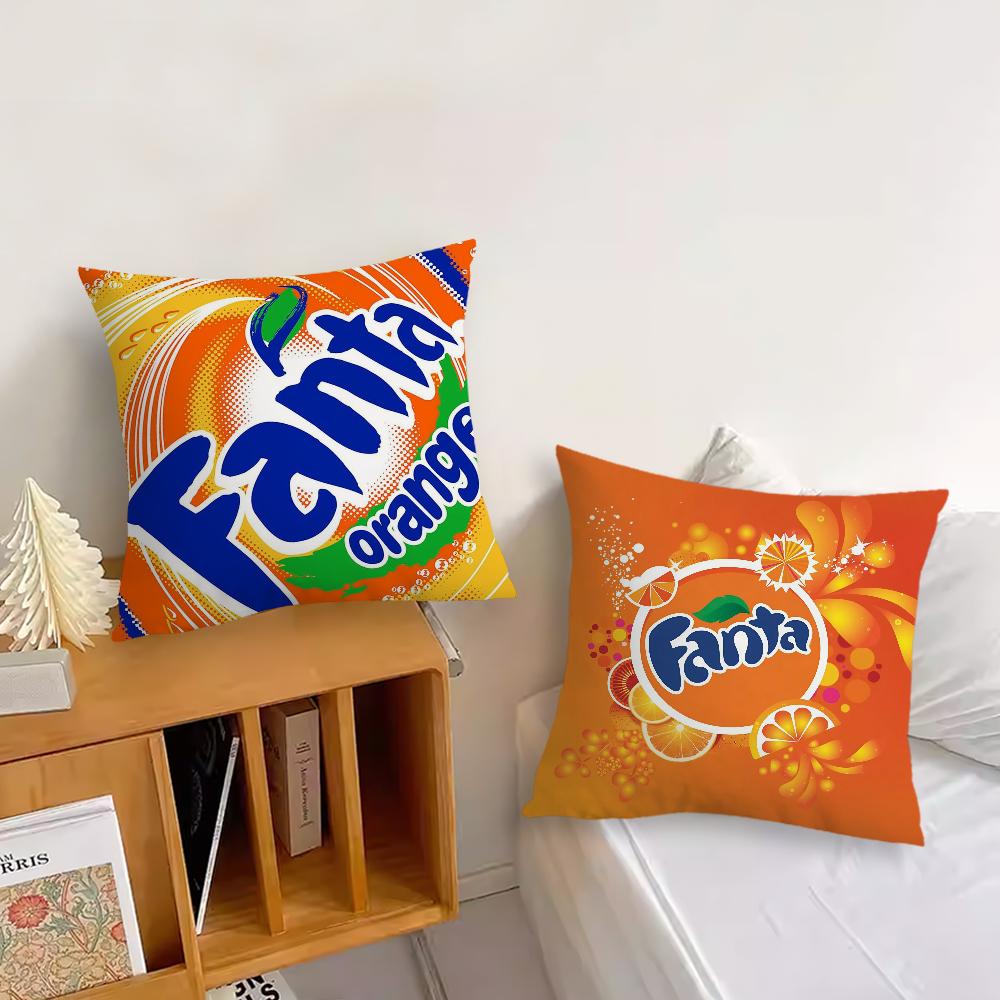 Jessica Chen Unisex Funny Drinks Pillow Case Sofa Decorative Home Headboard F-Fanta Bedroom Backrest Cushion Square Cushion Nap Time