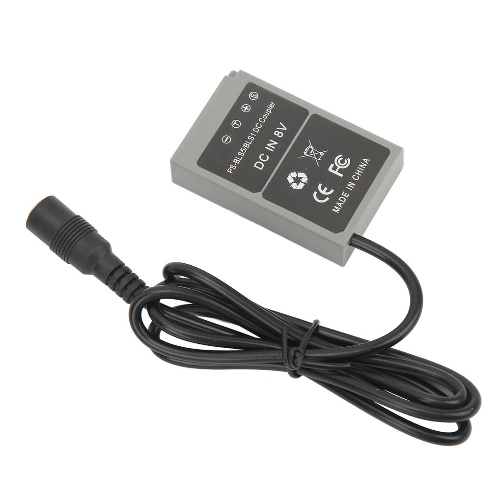 PS BLS5 BLS1 Dummy Battery DC Coupler For Olympus Pen E PL7 E PL5 E PM2 for Stylus 1 1s OM D E M10