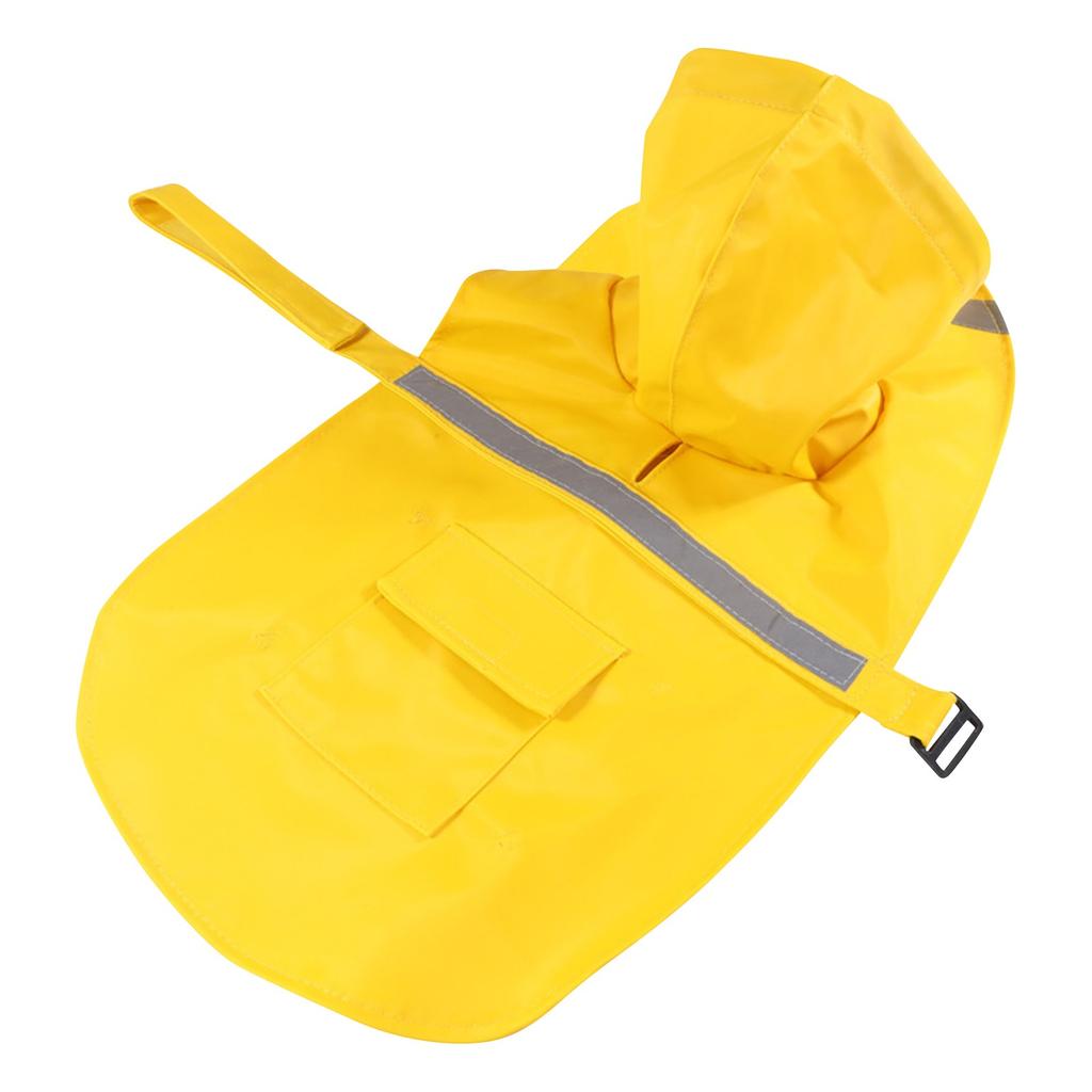 Pet Raincoat Dog Raincoat Labrador Golden -Reflective Snowproof Large Dog Clothes