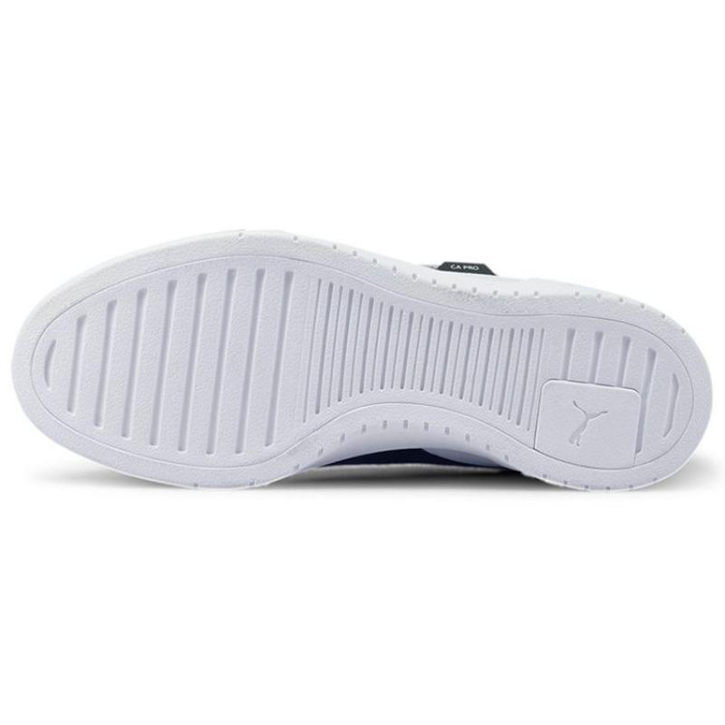 PUMA Ca Pro Tech Unisex Canvas Lightweight Wear-resistant Low Skate Shoes White Black 381225-02