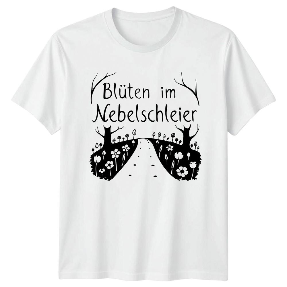 Blten Im Nebelschleier Unisexs TShirt Flower Garden Nature Birthday Gift S