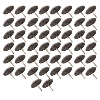 50PCS Thickened Upholstery Nails Tacks Stud Pushpin Round Head Decorative Thumbtack Hardware