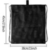 Portable Basketball Backpack Multifunctional Sports Drawstring Shoulder Bag Outdoor Sports Soccer Volleyball Storage Mesh Bag