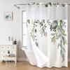 Handon Floral Polyester Shower Curtain