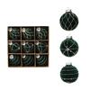 9pcs 8cm Christmas Hanging Balls Glitter Xmas Tree Ornaments  Home New Year Festival Gift