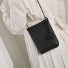 Mobile phone bag with niche texture mini small bag for women new simple casual Korean fashion versatile crossbody bag
