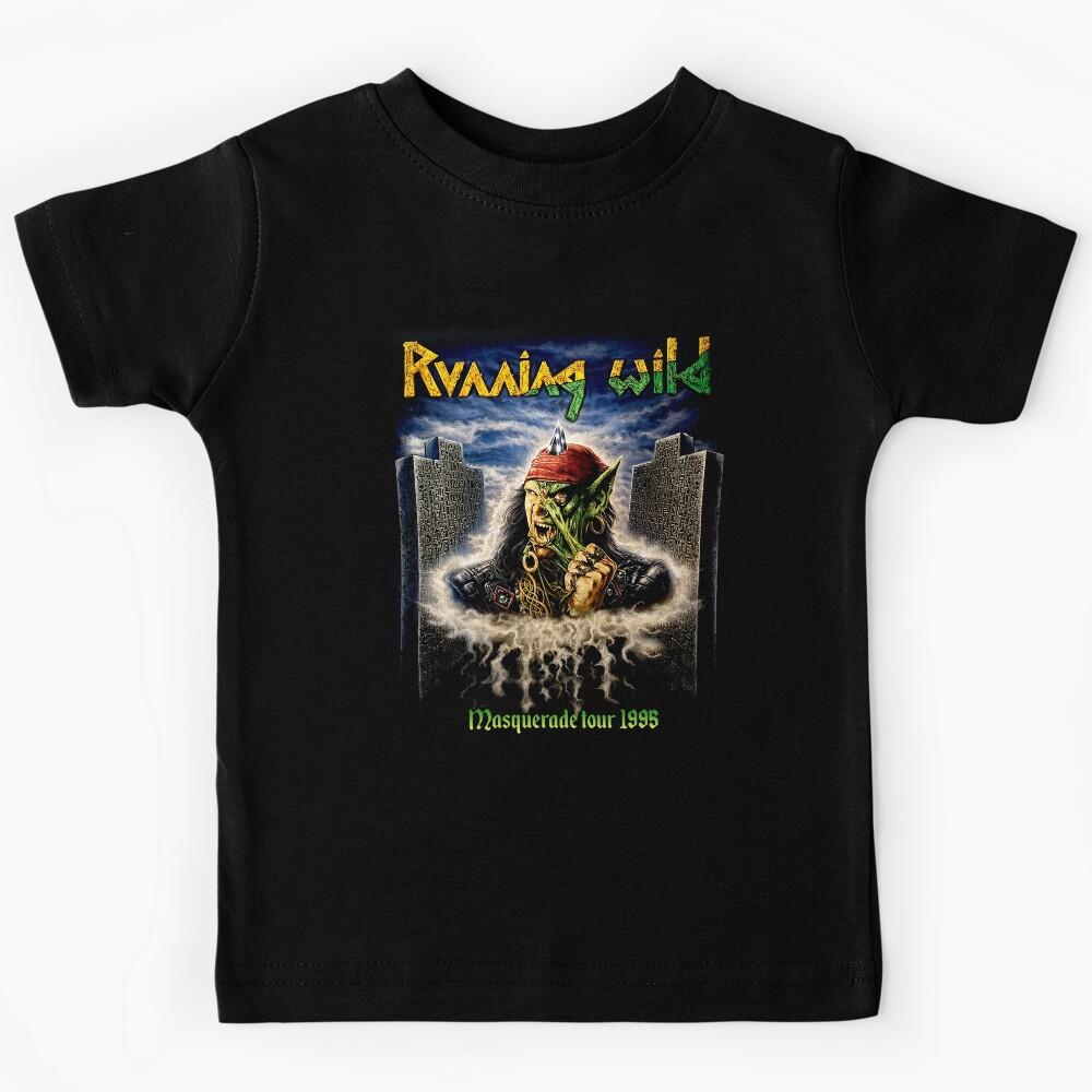 Power Metal legend running wild Kids T-Shirt 150