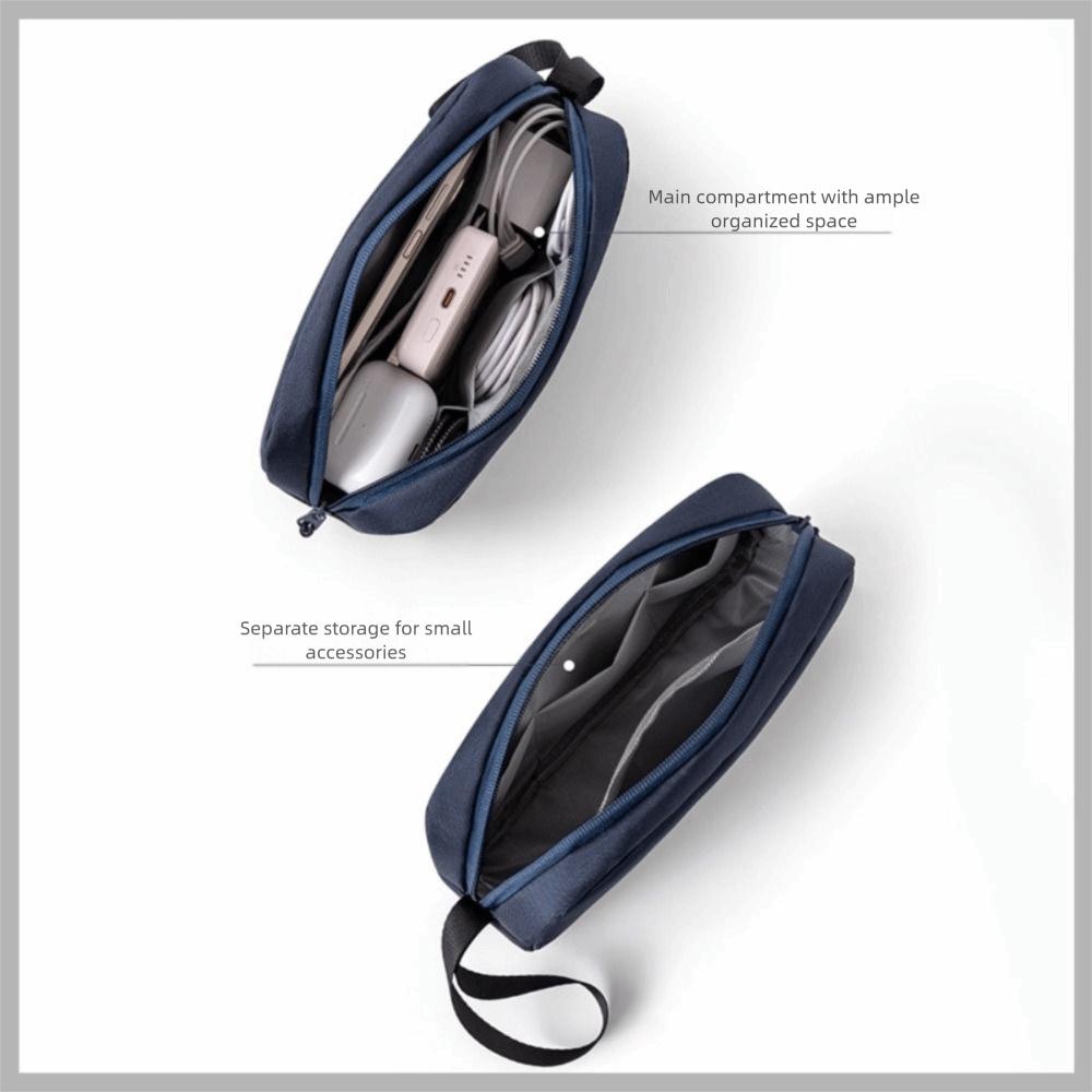New Water Resistant Travel Case Oxford Cloth Large Capacity Cable Storage Bag Portable Cable Organizer Cable