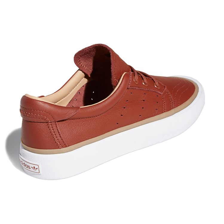 Adidas Originals Coronado Comfortable Daily Non-Slip Low-Top Skate Shoes Men Sneakers Brown White FV5979
