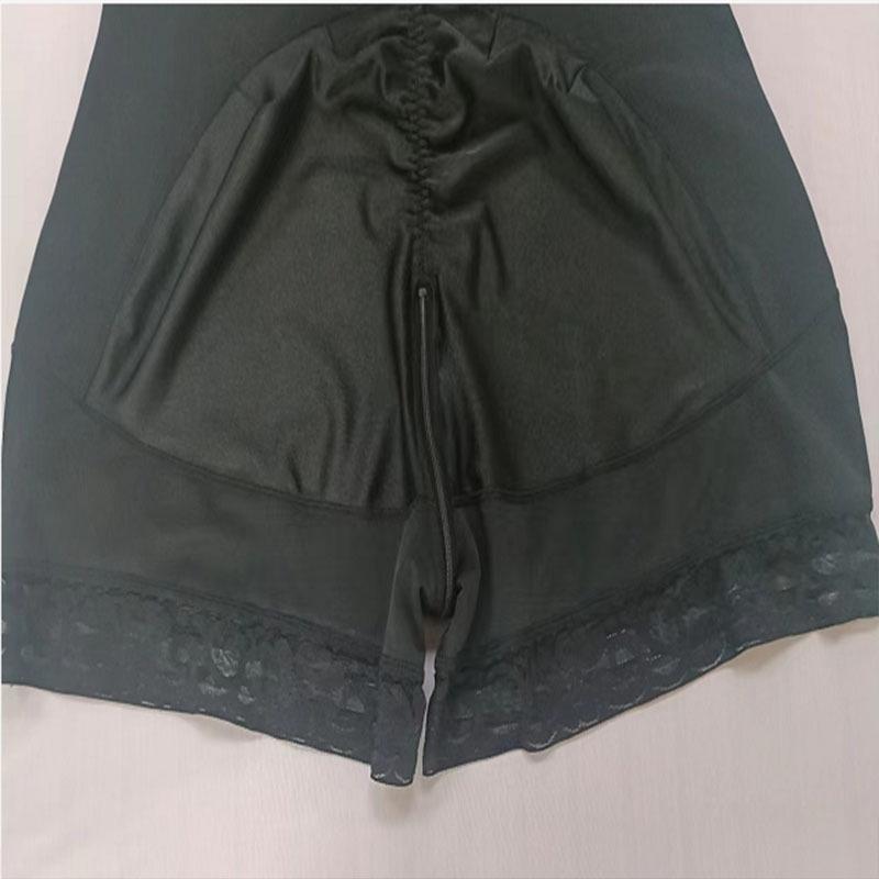 Women's Cross-Border Body Shaping Slimming Pants with Zipper - Butt Lifter and Abdomen Control.