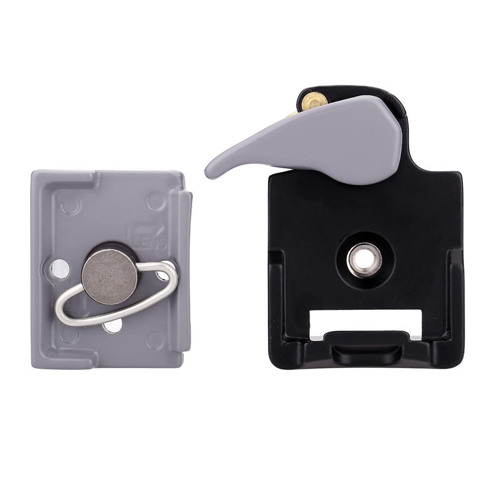 Camera 323 Quick Release Clamp Adapter + Quick Release Plate Compatible for Manfrotto 200PL 14 Compat Plate
