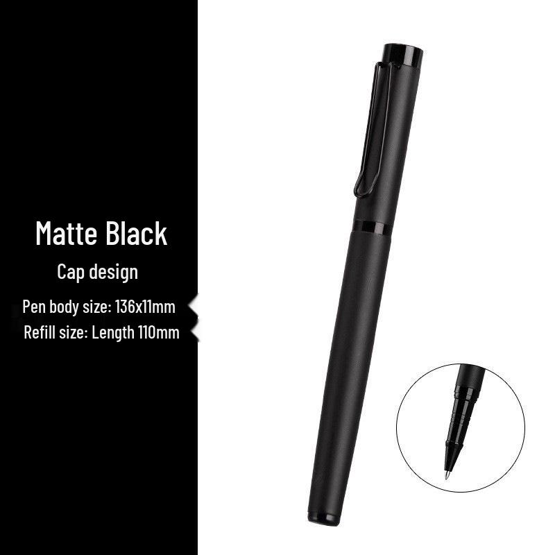 High-End Metal Rollerball Pen - Custom Logo Option - Ideal for Business, Office, or Gift
